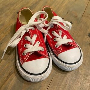 Red Baby Converse